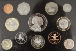 A Royal Mint Executive proof collection, 2007.