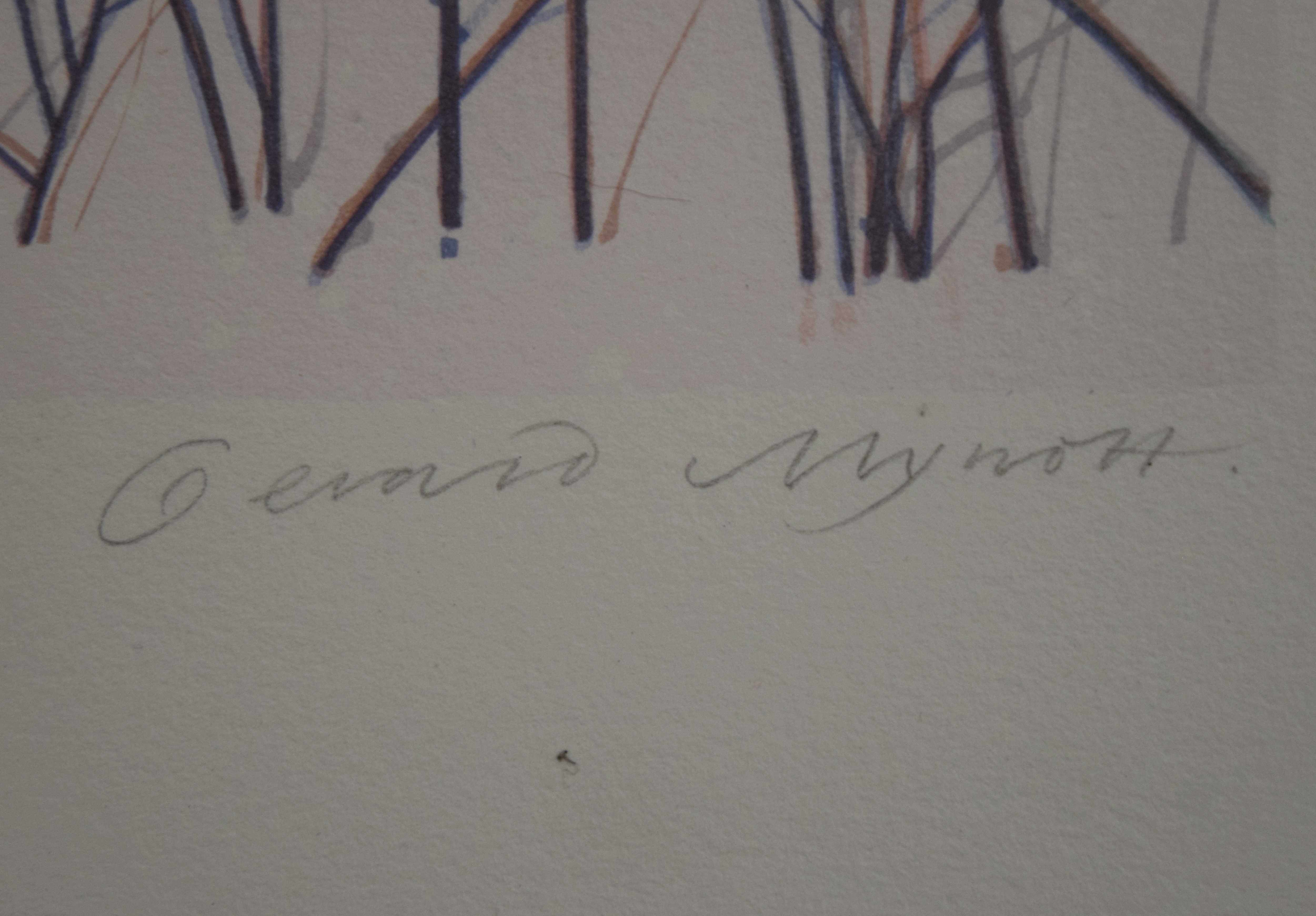 GERALD MYNOTT (born 1957) British (AR), Snowy Scene, signed and numbered 15/250 in pencil to margin, - Image 3 of 3