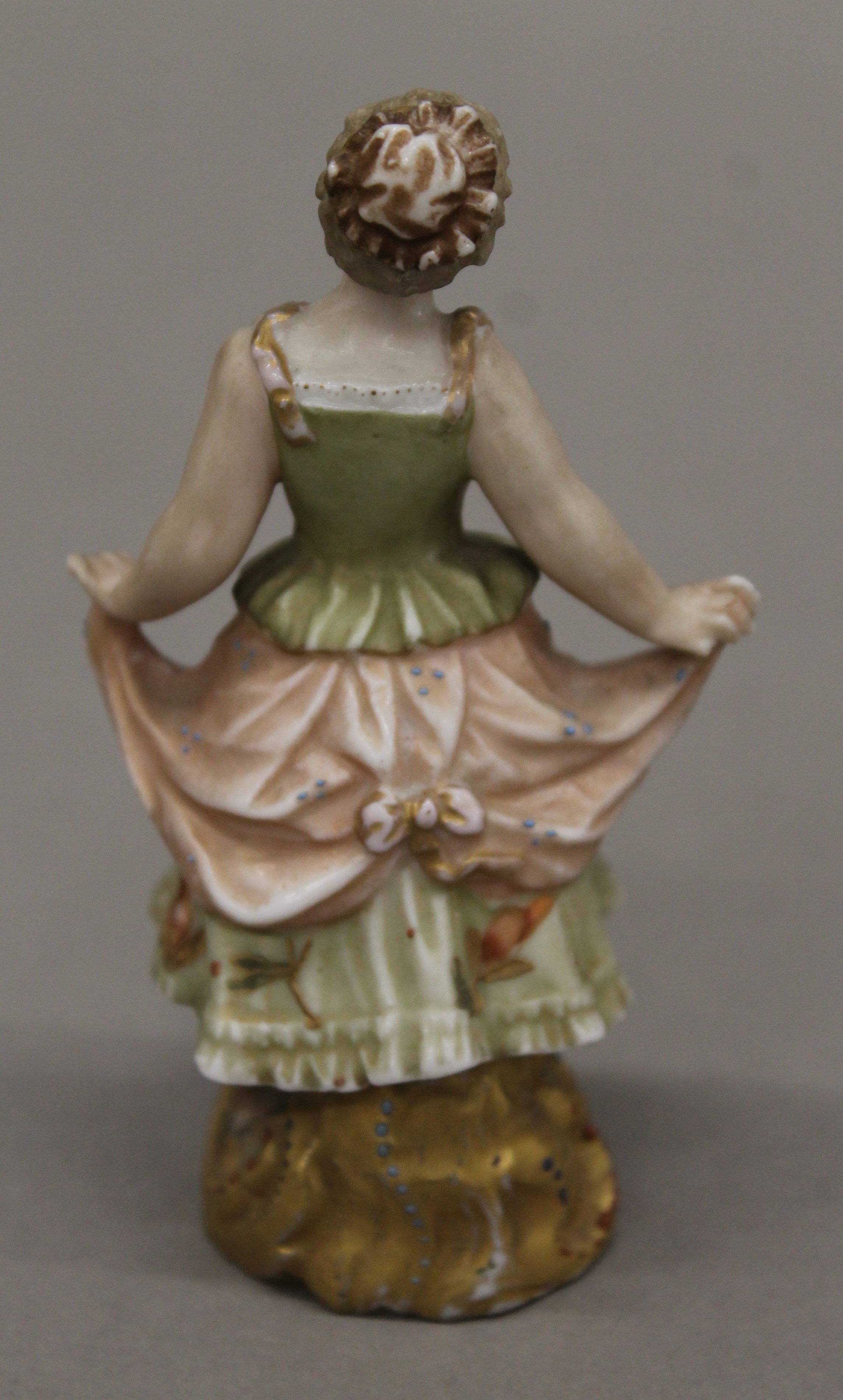 Eight Continental porcelain figurines, including Weiss. - Image 3 of 21