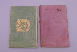 Two Victorian Bradshaws railway time table booklets.