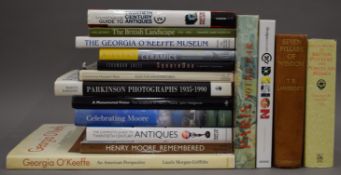 A collection of Art reference books.