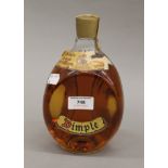 A bottle of Haigh Dimple Whisky. 21 cm high.