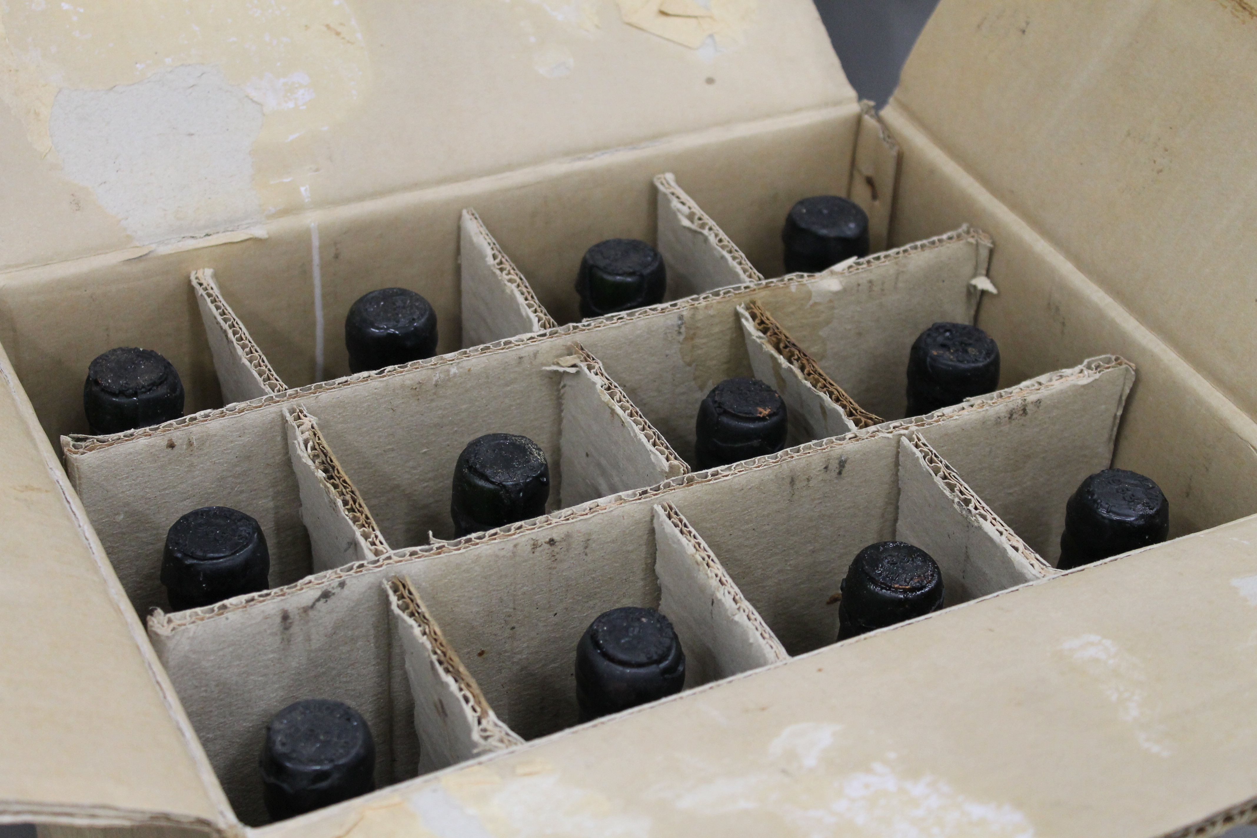 A box of twelve bottles of vintage Grahams Port, eleven dated 1963 and one dated 1960, - Image 3 of 3