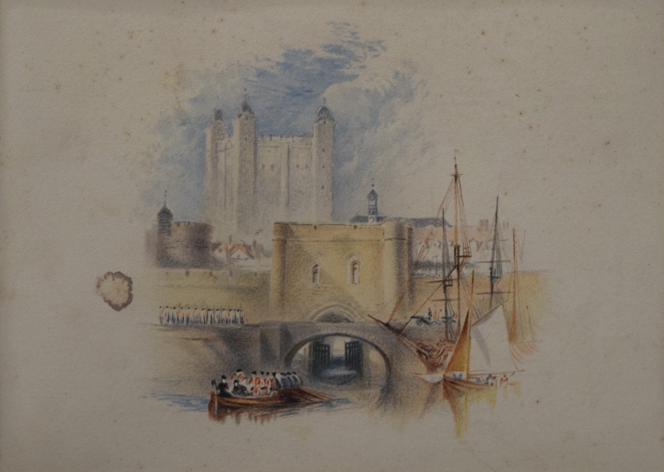 Four coloured prints After J M W TURNER, printed and published by George Rowney and Co, - Image 7 of 8