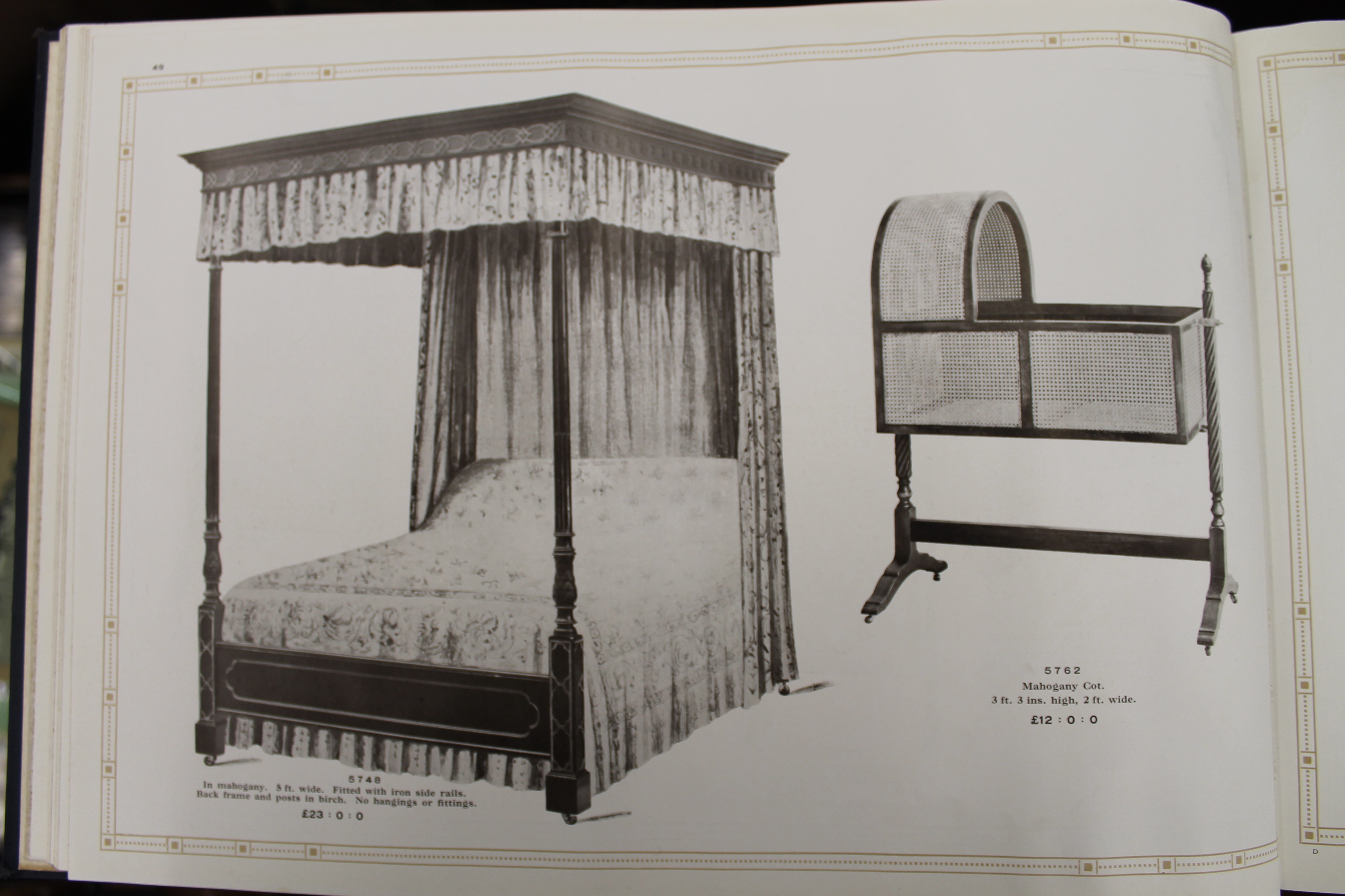 A Furniture Designs Ancient and Modern catalogue. - Image 5 of 10