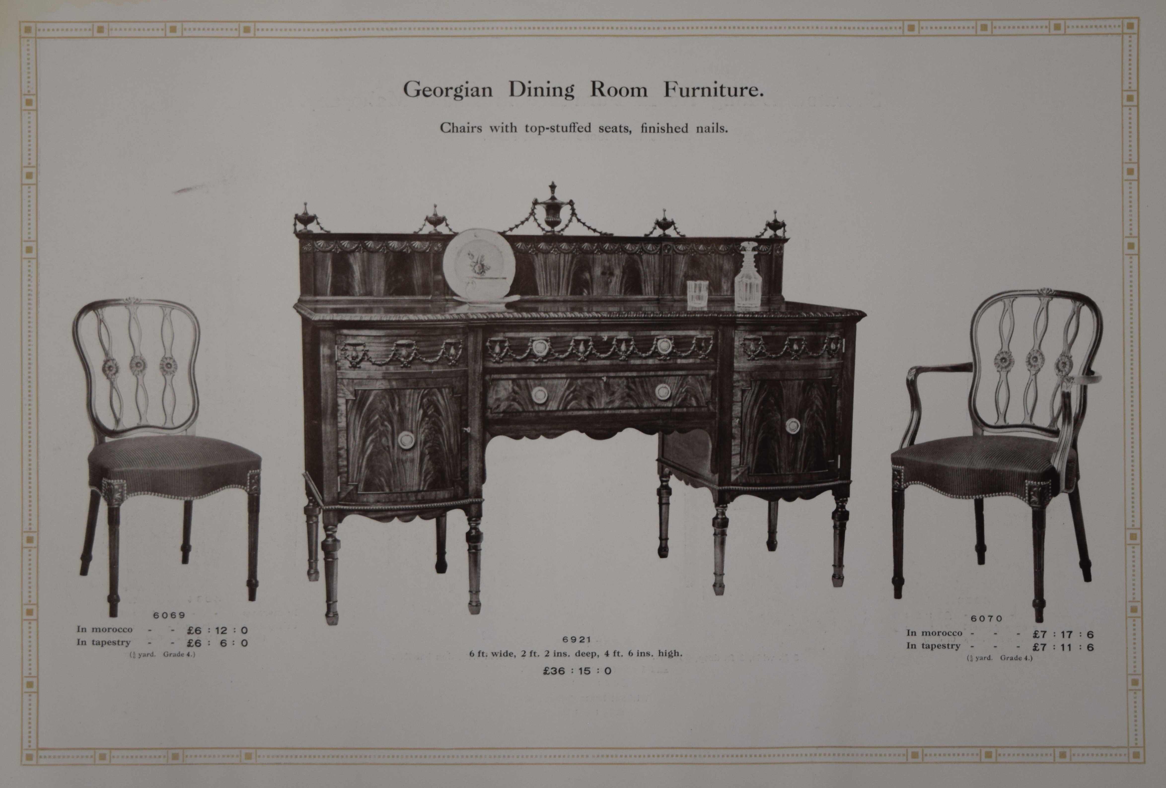 A Furniture Designs Ancient and Modern catalogue. - Image 4 of 10