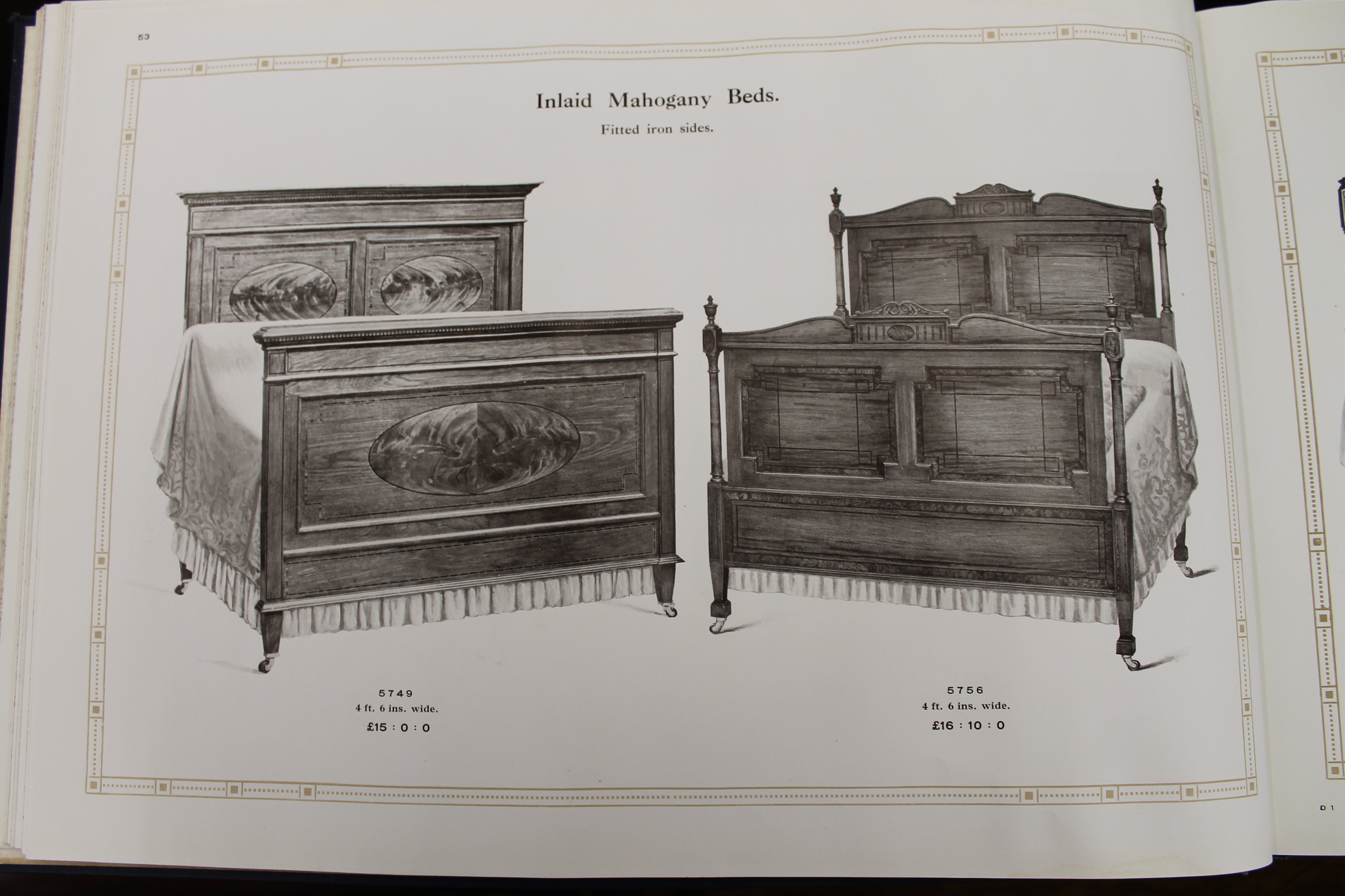 A Furniture Designs Ancient and Modern catalogue. - Image 9 of 10