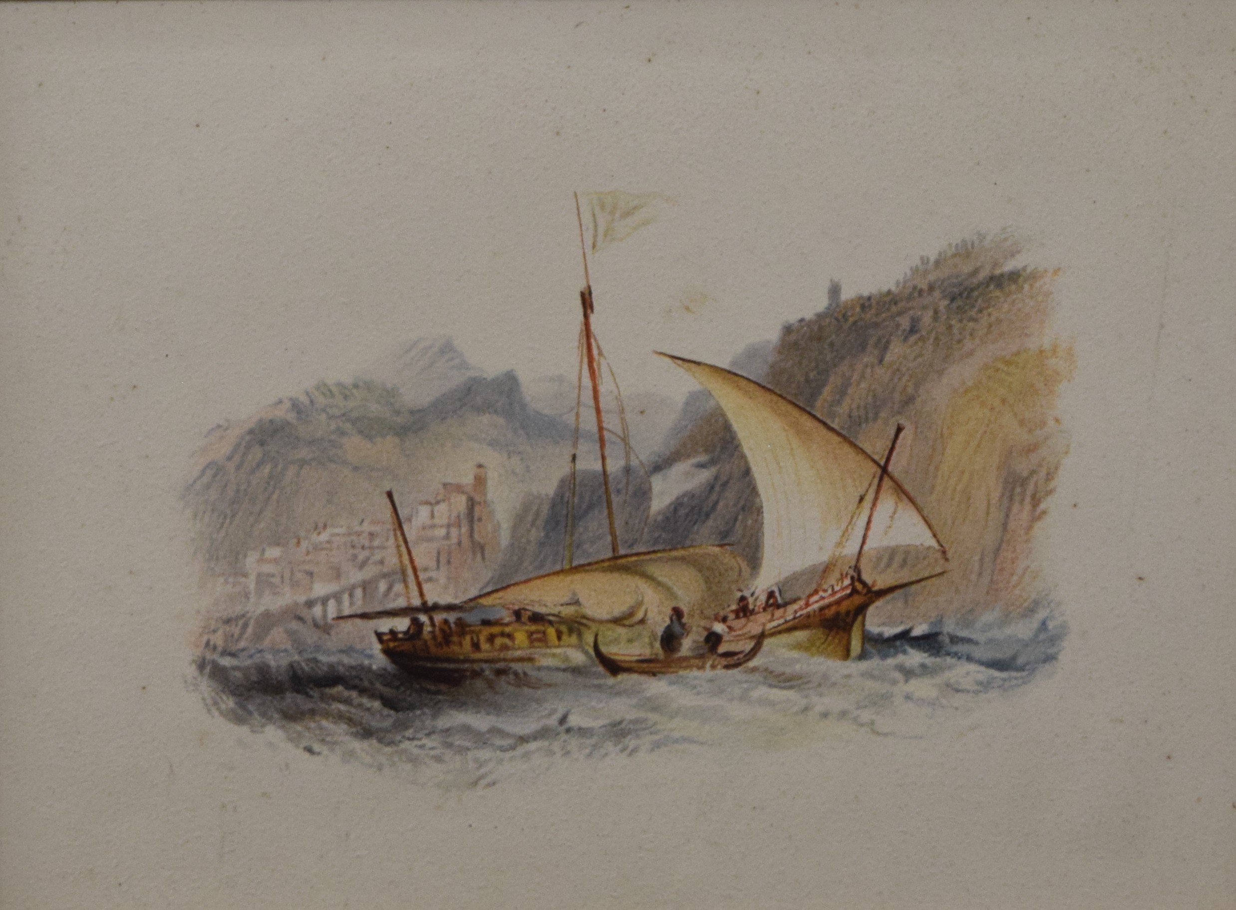 Four coloured prints After J M W TURNER, printed and published by George Rowney and Co, - Image 5 of 8
