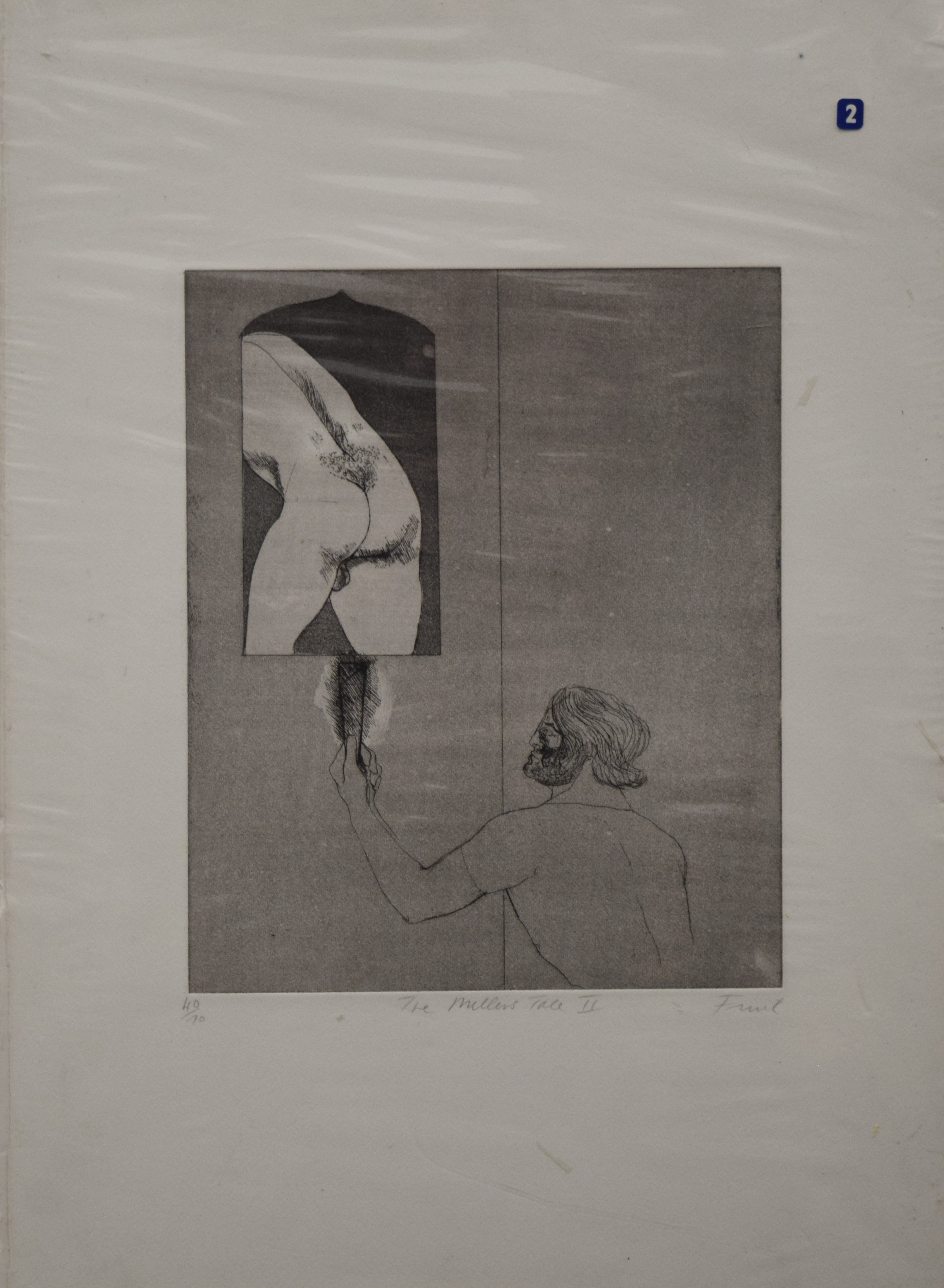 DAME ELISABETH FRINK (1930-1993) British (AR), The Miller's Tale II, print signed, - Image 2 of 3