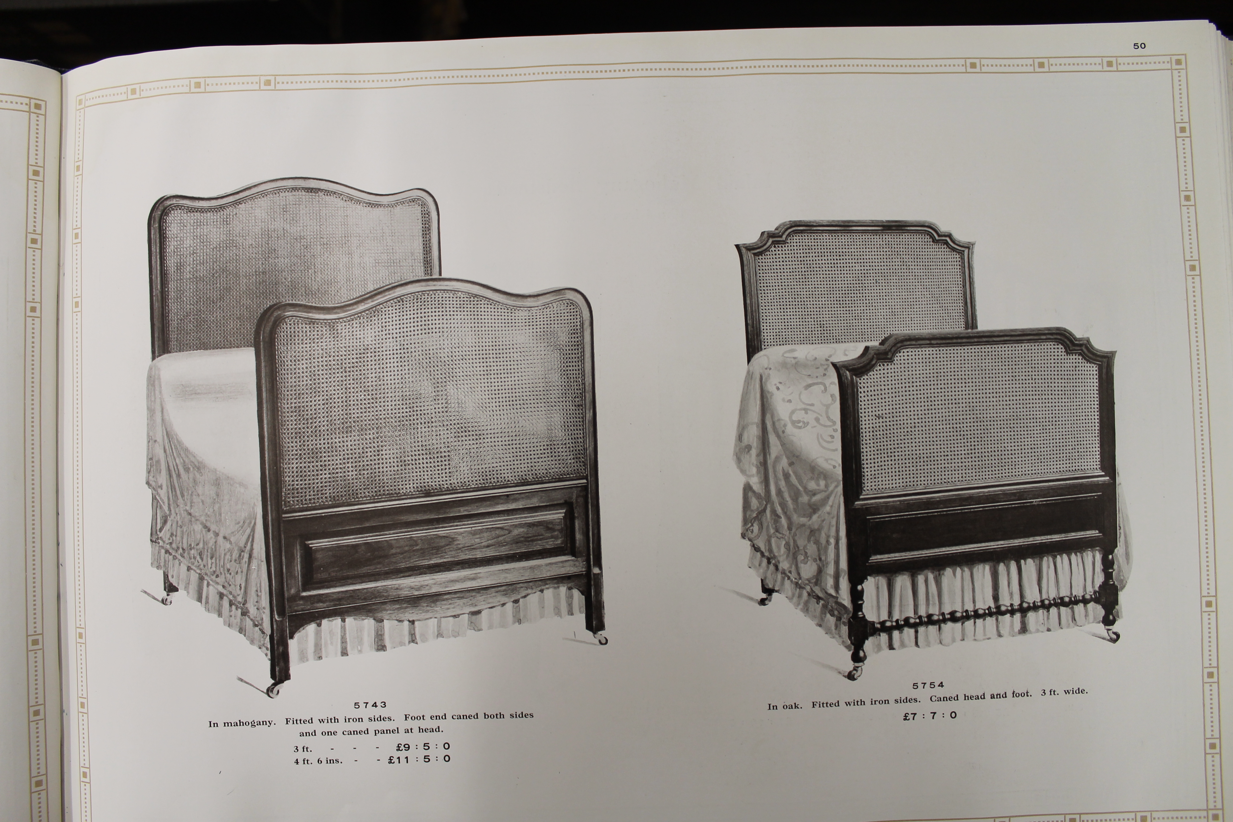 A Furniture Designs Ancient and Modern catalogue. - Image 6 of 10