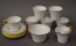 A quantity of Shelley bone china tea wares.