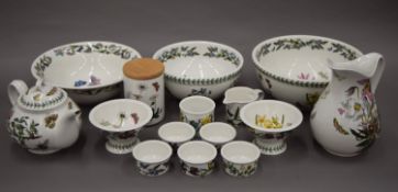 A quantity of Portmeirion Botanic Garden porcelain.