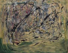 REG NORRIS, Abstract, oil on canvas, unframed. 76 x 59.5 cm.