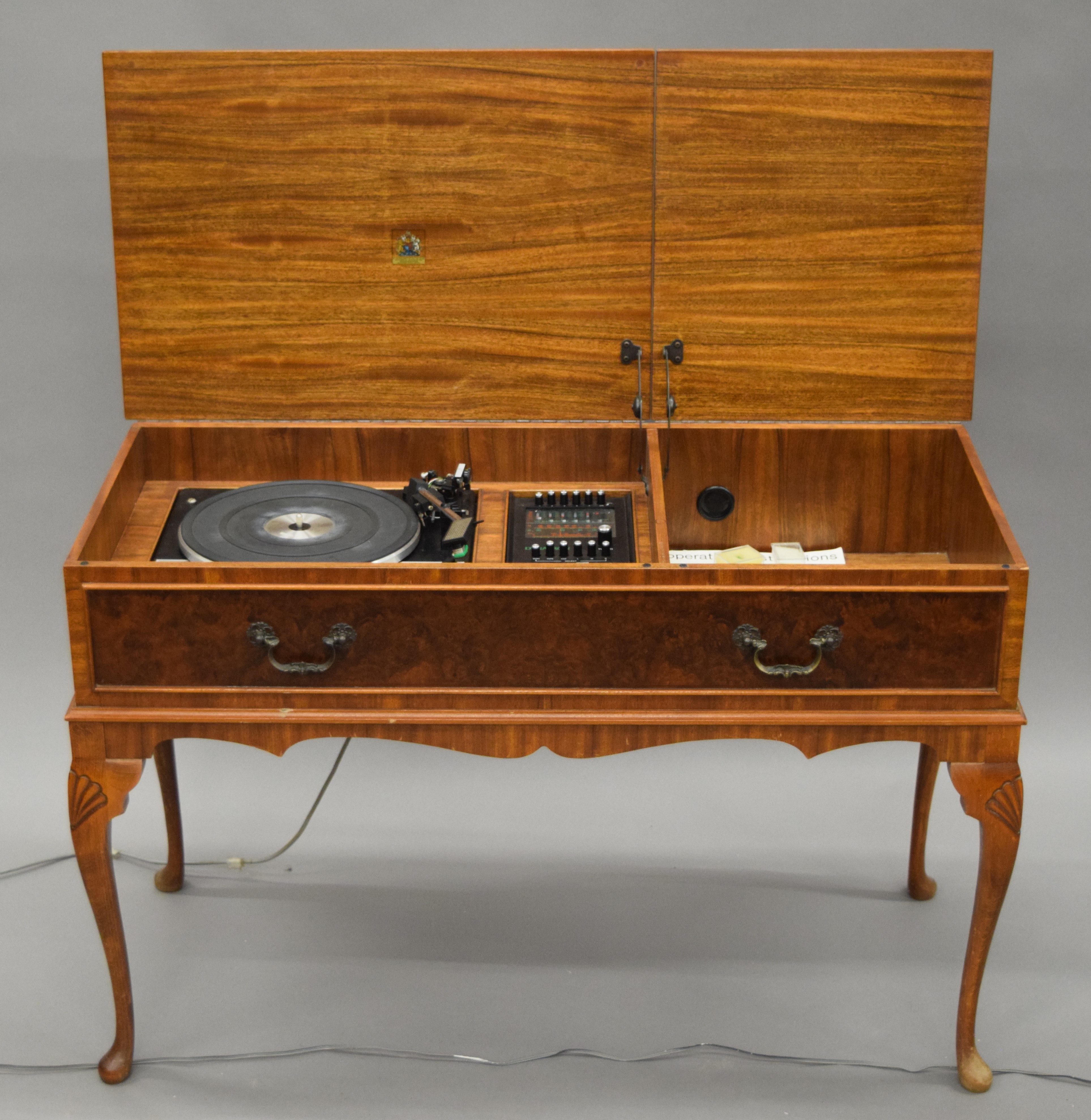 A vintage HI-FI unit and speakers. The former 96 cm wide. - Image 3 of 15