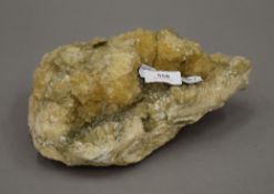 A quartz crystal specimen. Approximately 25 x 19 cm.
