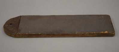 A Victorian The Albert Knife Board. 52.5 cm high.
