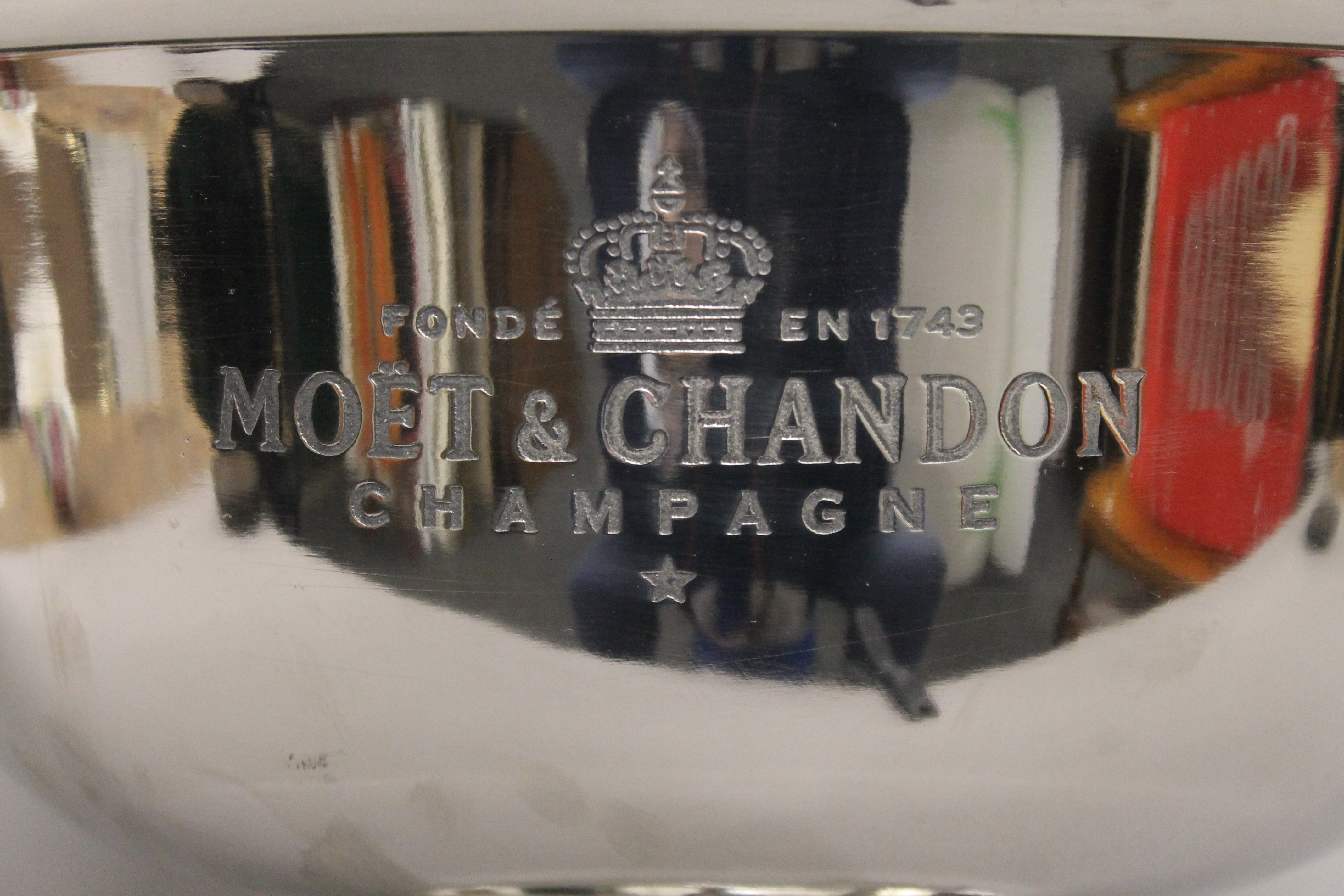 A four bottle Moet Chandon cooler. 38 cm high. - Image 3 of 3