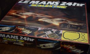 A Le Mans 24 HR Scalextric set.