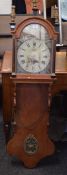 A large Dutch wall clock. 147 cm high.