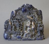 A model of a Chinese lapiz carving. 14.5 cm high.
