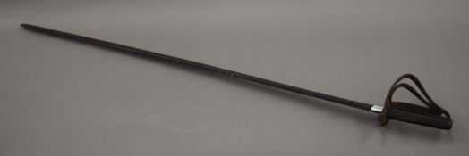 A 19th century Cavalry sword. 99.5 cm long.