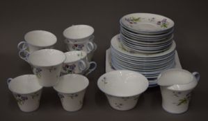 A quantity of Shelley bone china tea wares.