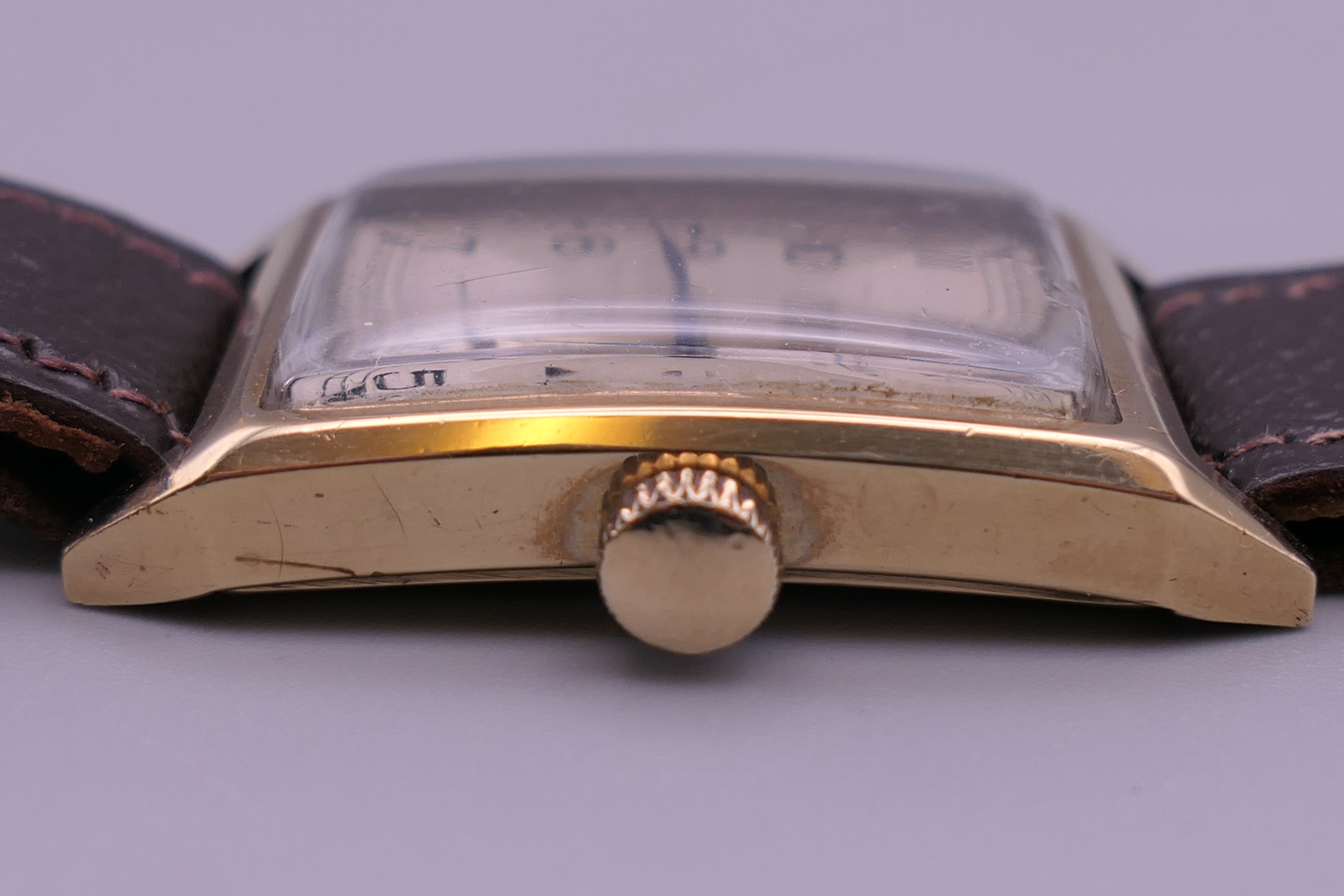 A vintage 9 ct gold Everite King wristwatch, in working order. - Image 3 of 7