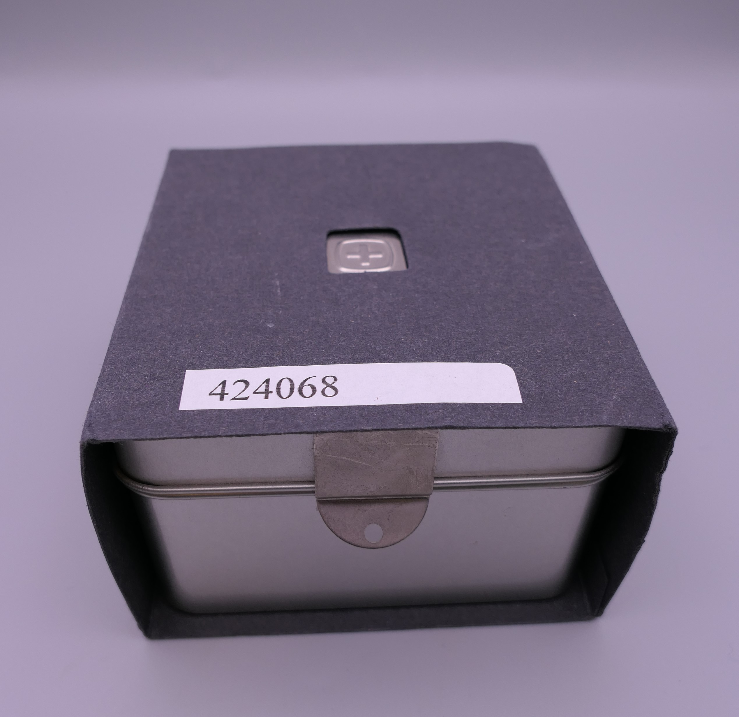 A boxed Wenger wristwatch. 4.5 cm wide. - Image 12 of 12