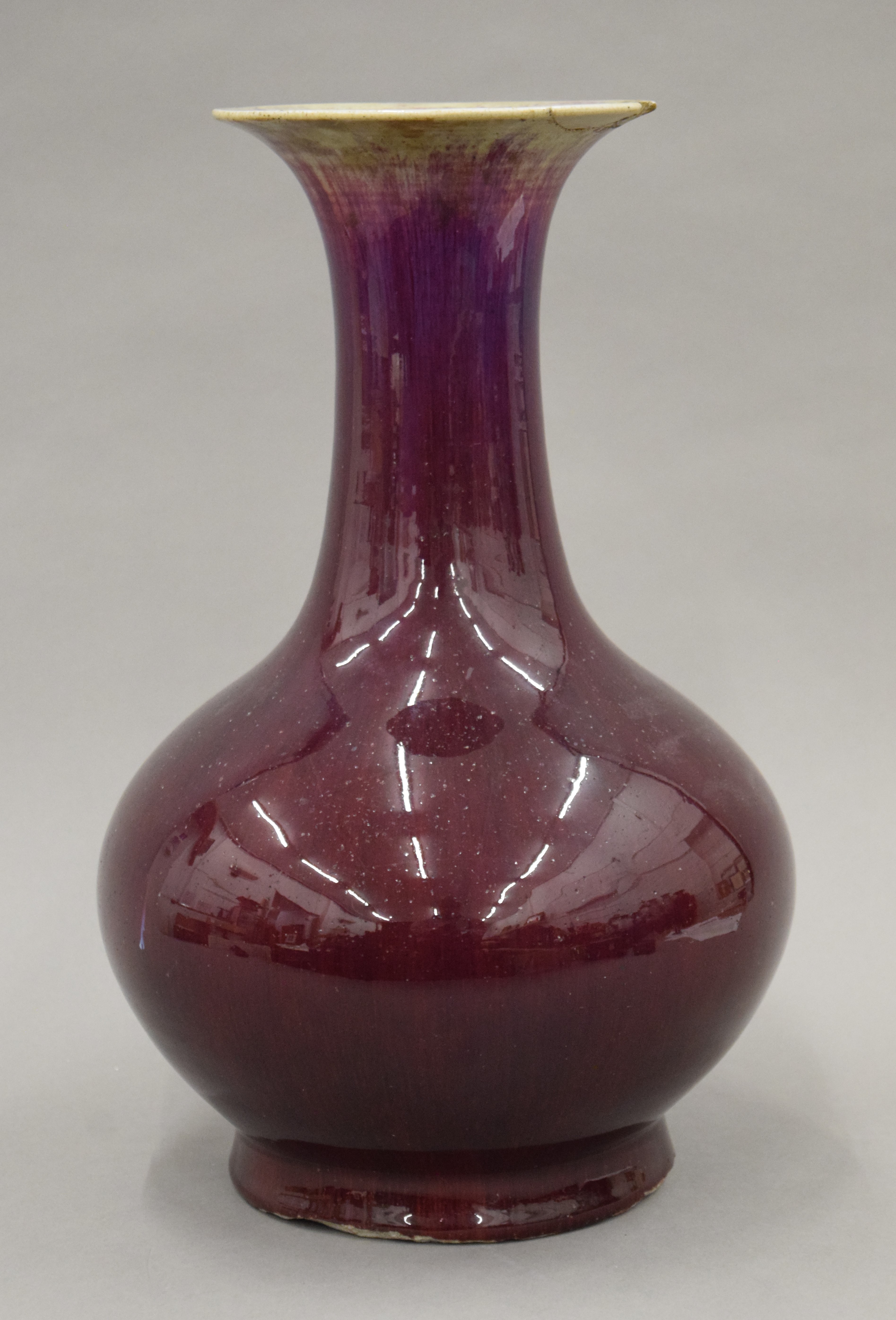 A 19th century Chinese vase. 36 cm high. - Image 2 of 5