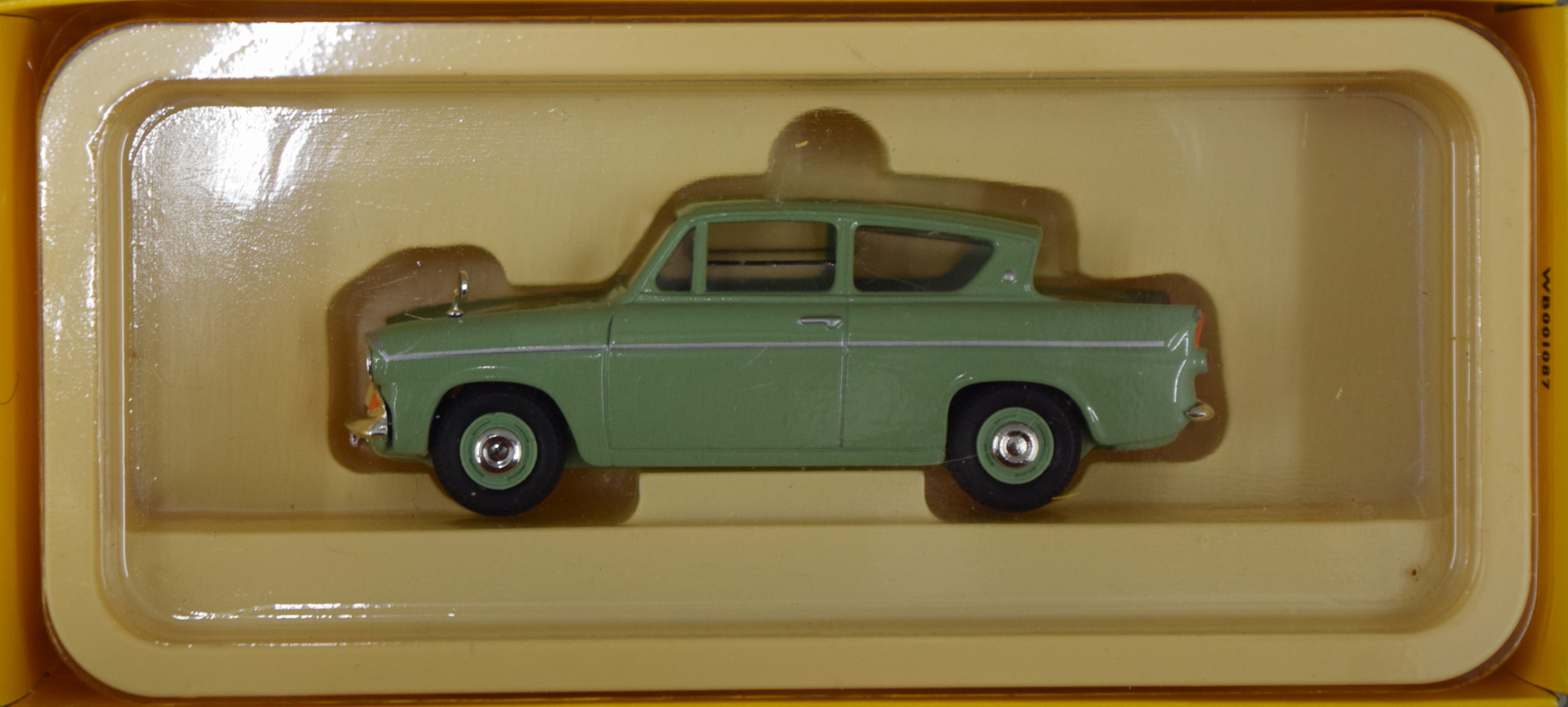 A boxed 1960's Triumph Herald yellow with white stripe Lledo/Vanguard limited edition, - Image 15 of 20