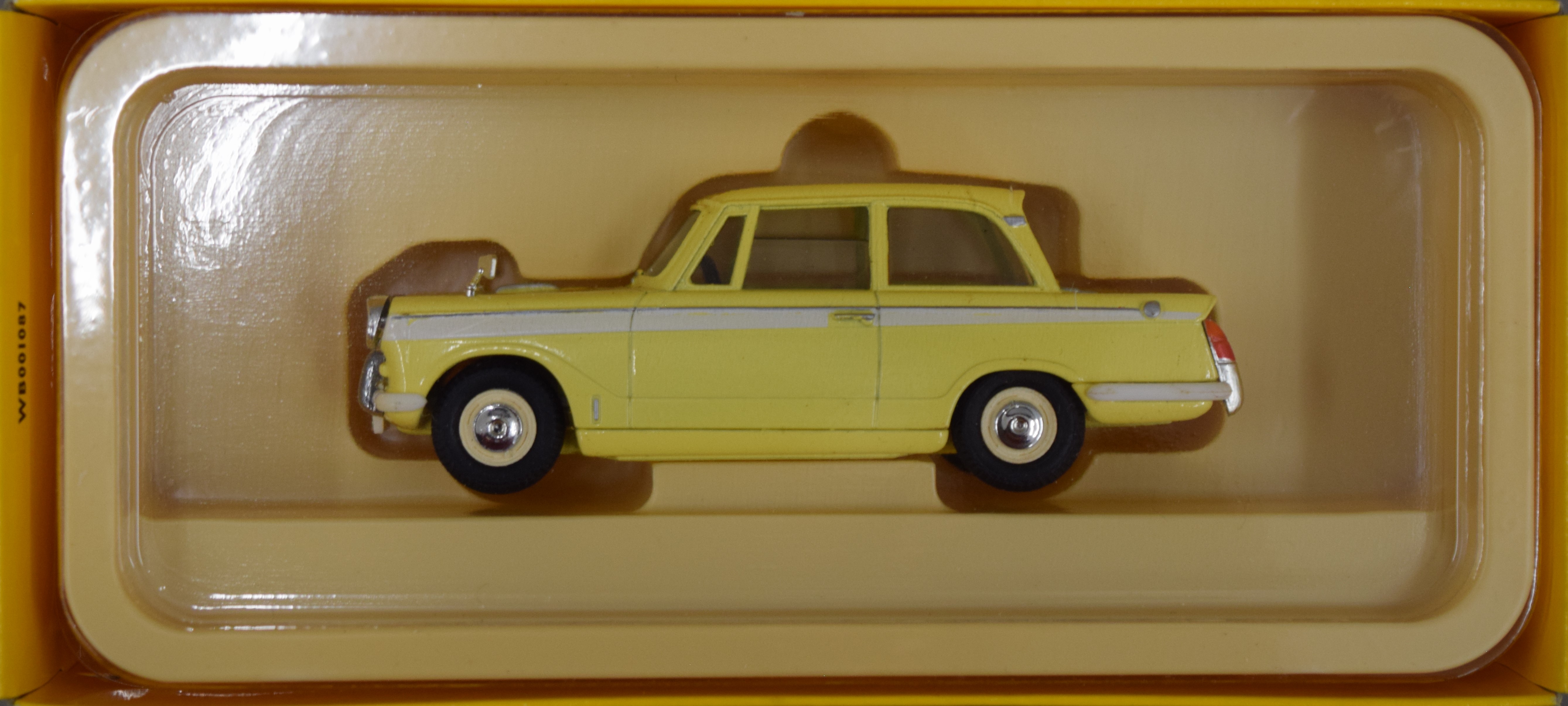 A boxed 1960's Triumph Herald yellow with white stripe Lledo/Vanguard limited edition, - Image 19 of 20