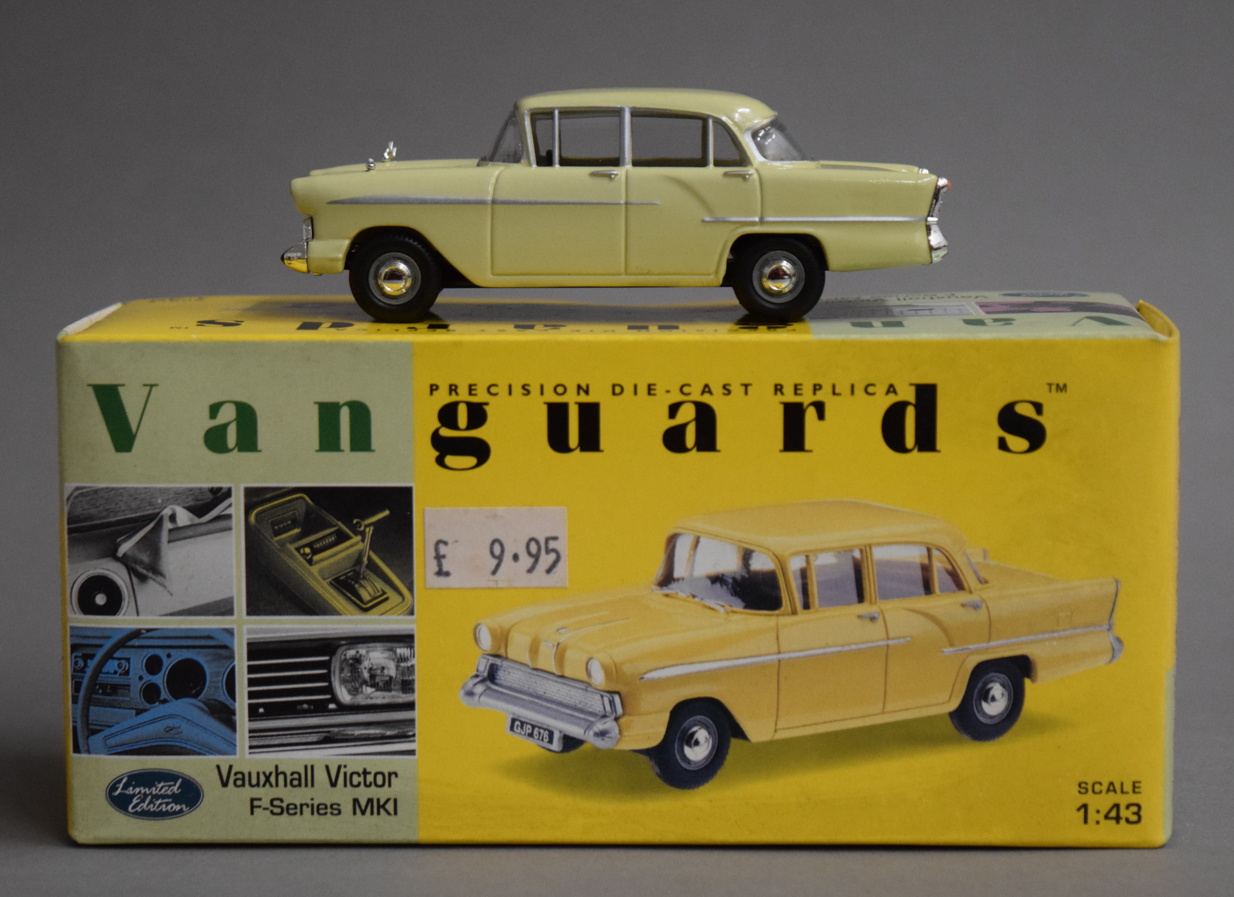 A boxed 1960's Triumph Herald yellow with white stripe Lledo/Vanguard limited edition, - Image 7 of 20