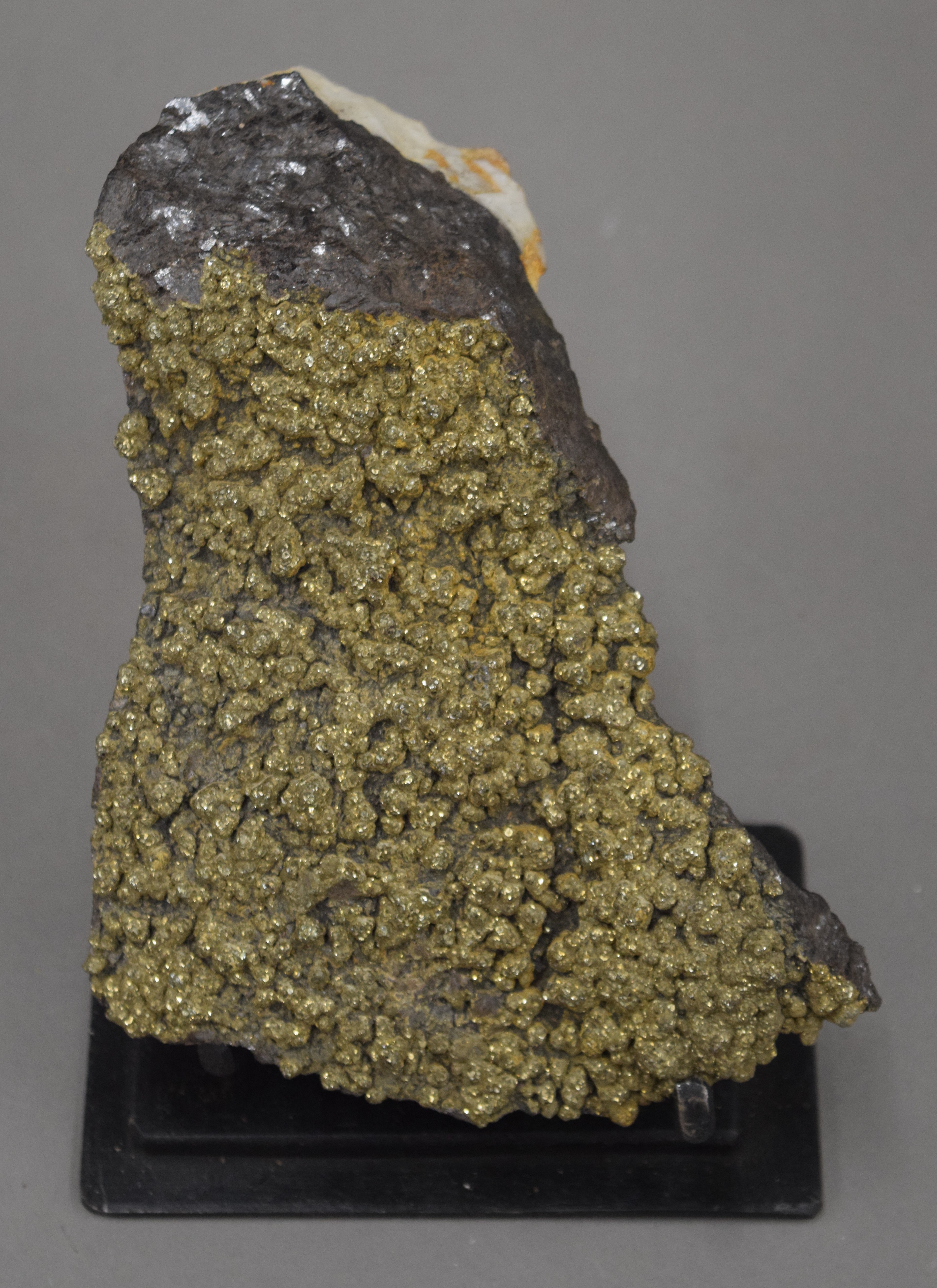 A pyrites specimen on stand. - Image 2 of 3