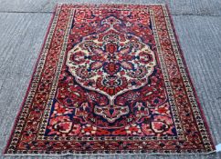 A Bakhtiar rug. 250 x 155 cm.