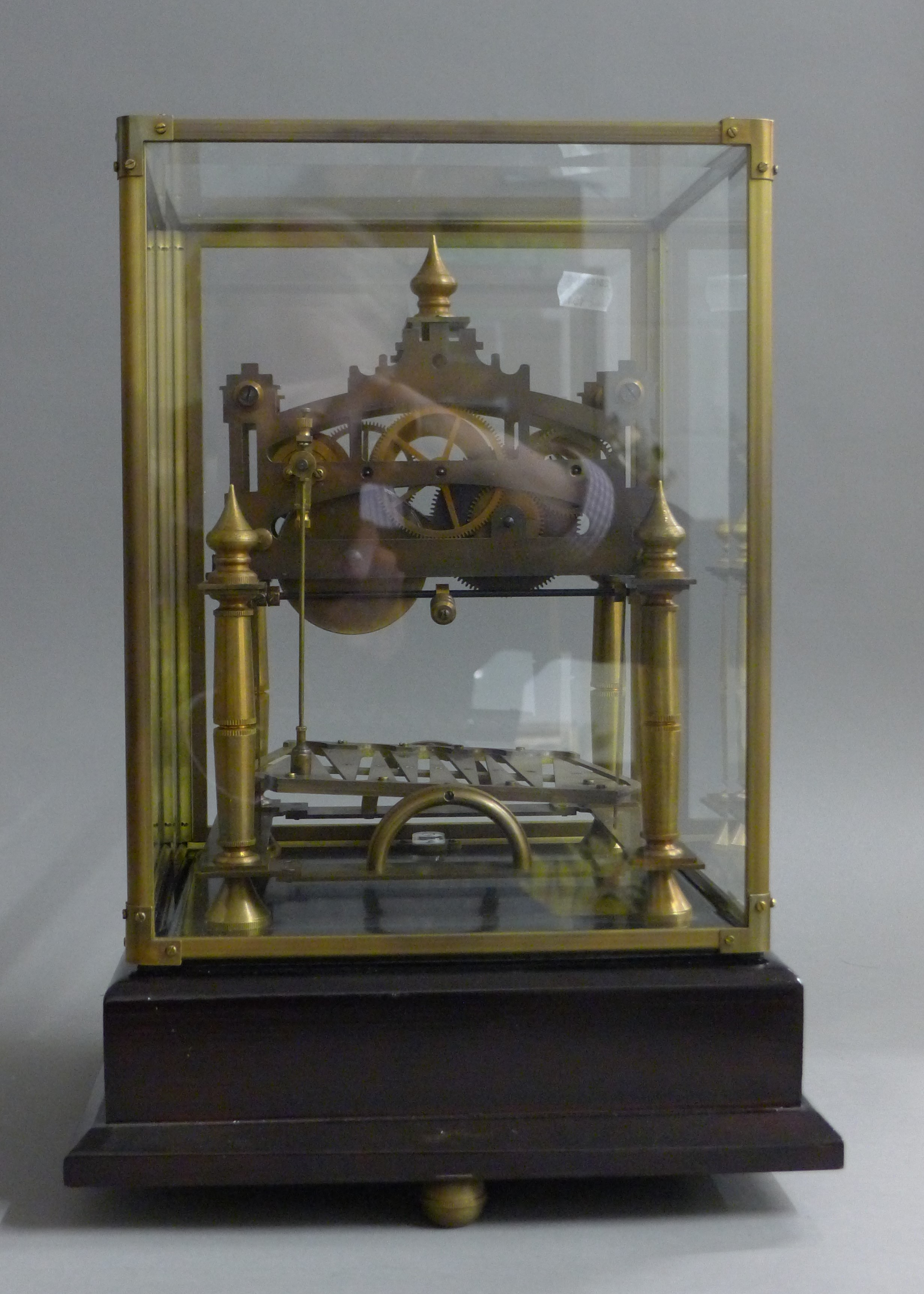 A Congreave clock. 39 cm high. - Image 4 of 4