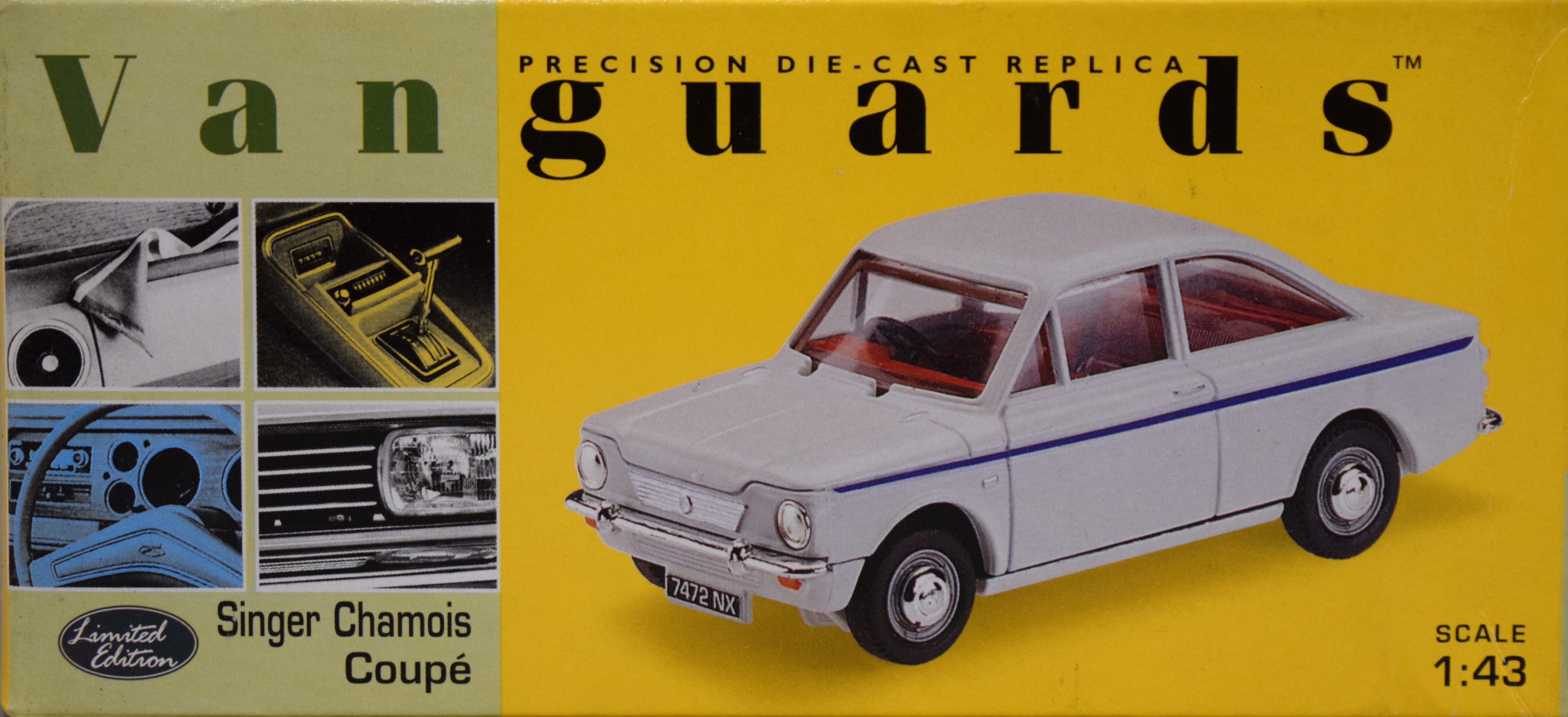 A boxed 1960's Triumph Herald yellow with white stripe Lledo/Vanguard limited edition, - Image 6 of 20