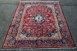 A Kashan carpet. 280 x 195 cm.