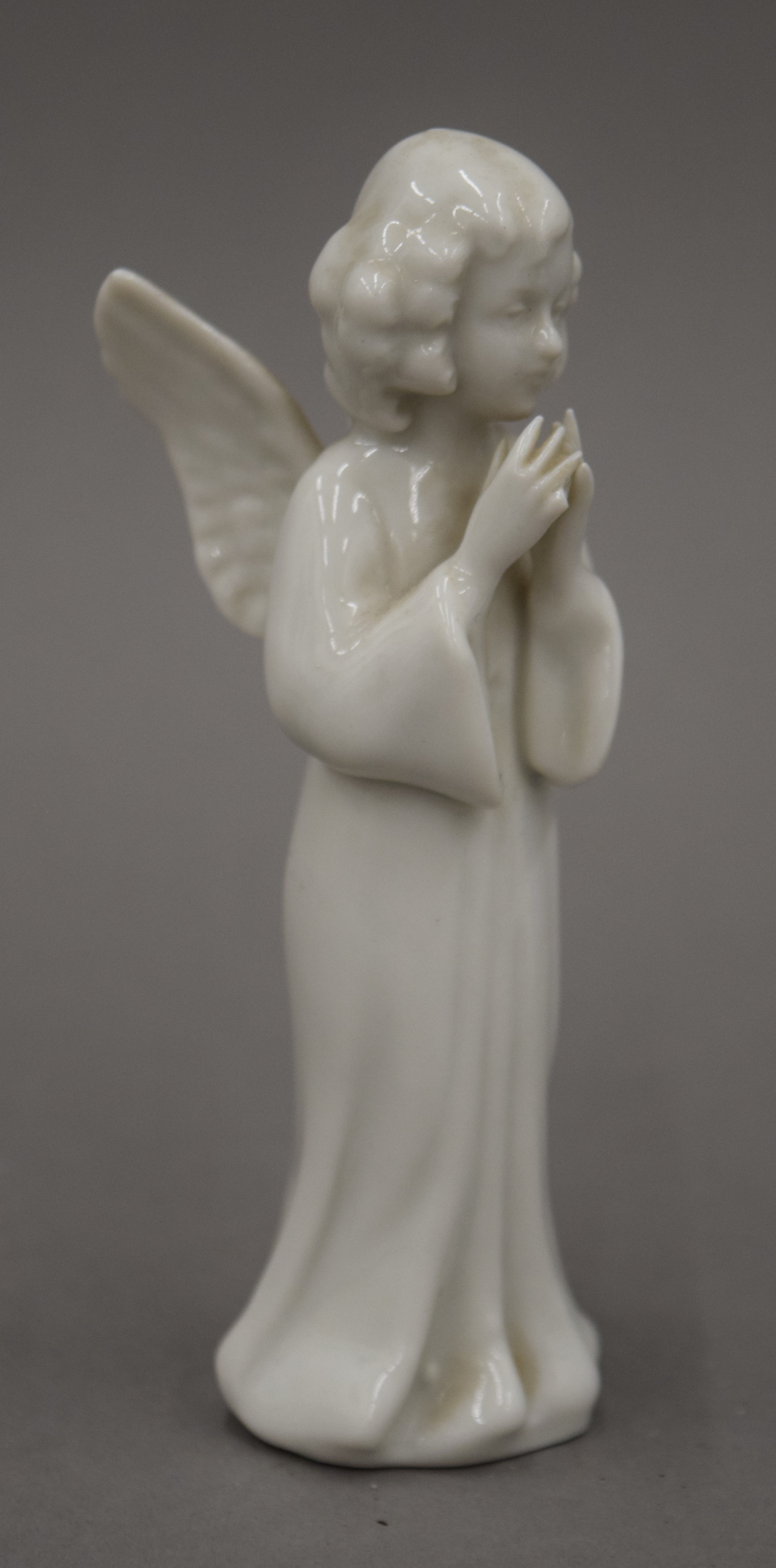 Two Doulton porcelain figurines and two other figurines. - Image 6 of 10