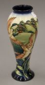 A Moorcroft Lark Ascending vase, numbered 317/350. 27 cm high.