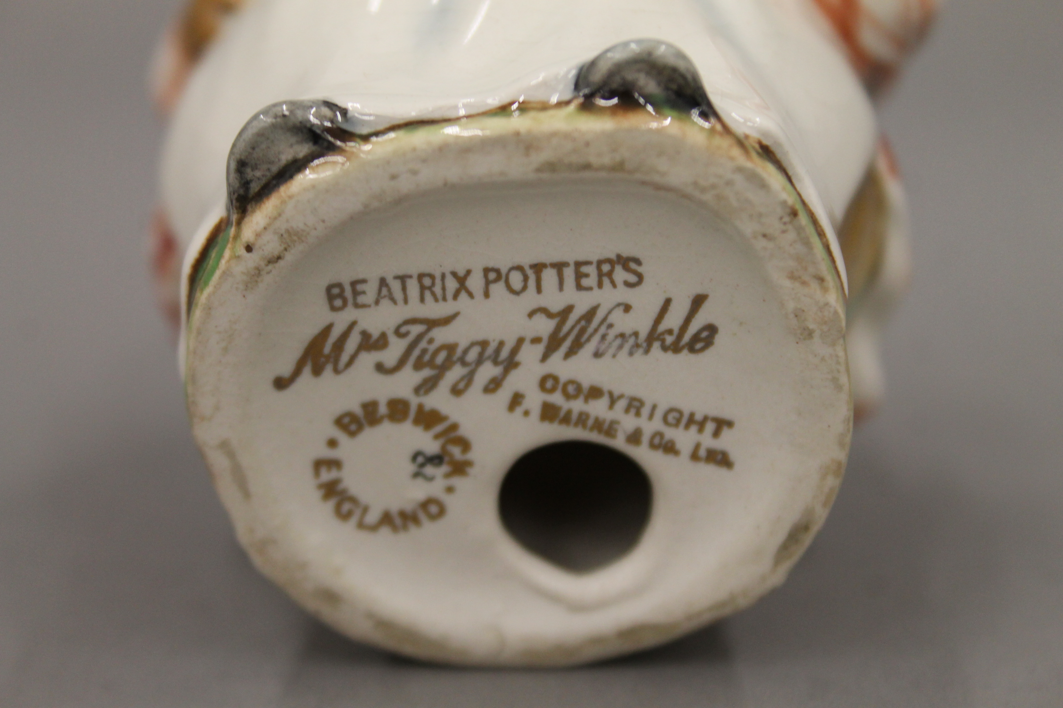 A Beswick Beatrix Potter's Mrs Tiggy-Winkle (BP 1A 1953-1955), housed in a later box. - Image 2 of 3