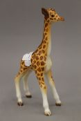 A Beswick giraffe. 18 cm high.