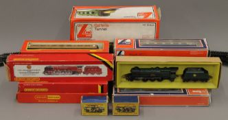 A quantity of various Hornby, Lima and Airfix 00 gauge railway engines,