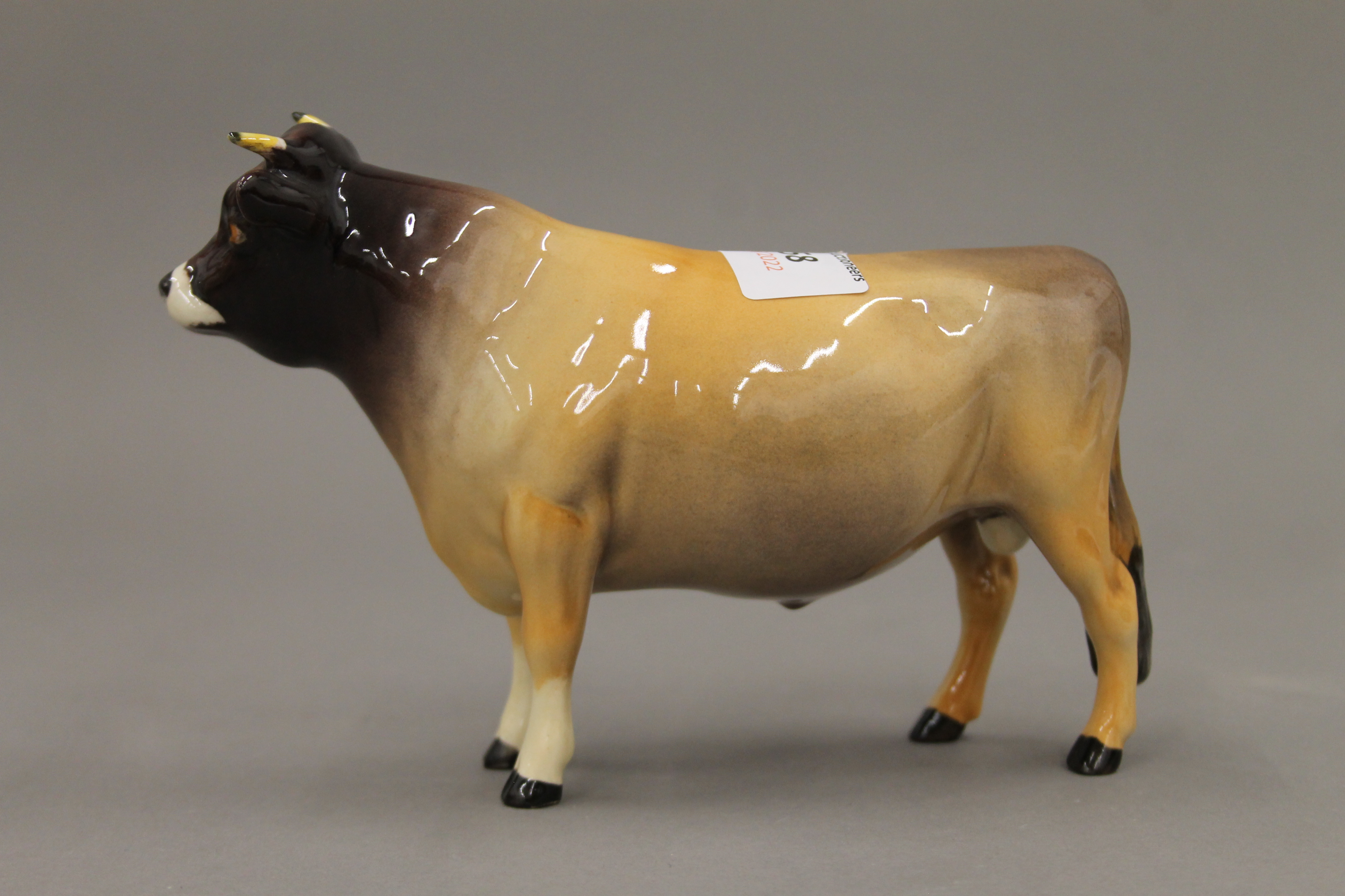 Four Beswick model cattle. The largest 11.5 cm high. - Image 9 of 10