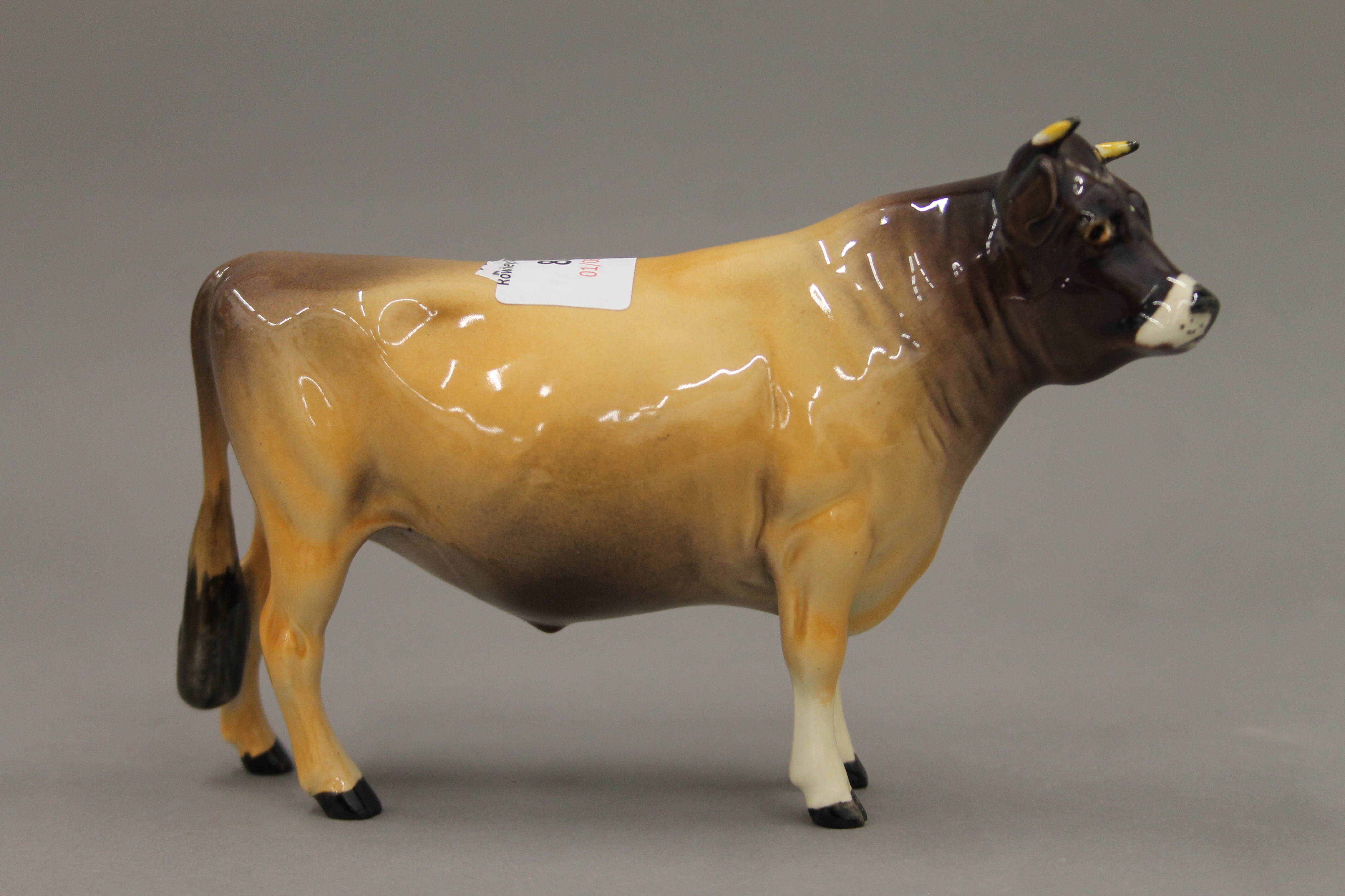 Four Beswick model cattle. The largest 11.5 cm high. - Image 8 of 10