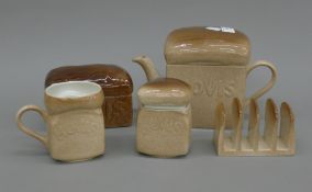 A quantity of Carltonware Hovis novelty ceramics.