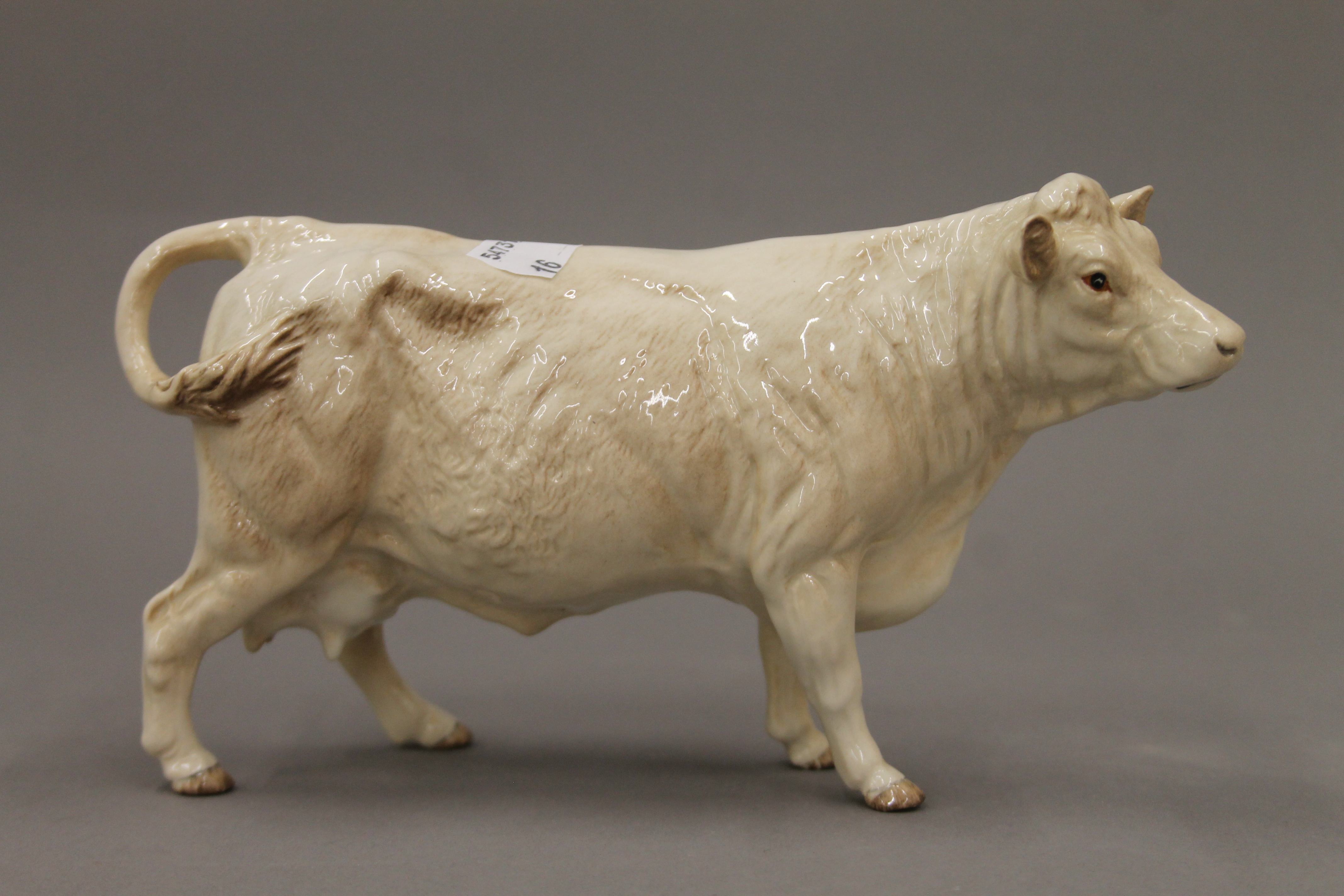 Four Beswick model cattle. The largest 11.5 cm high. - Image 6 of 10