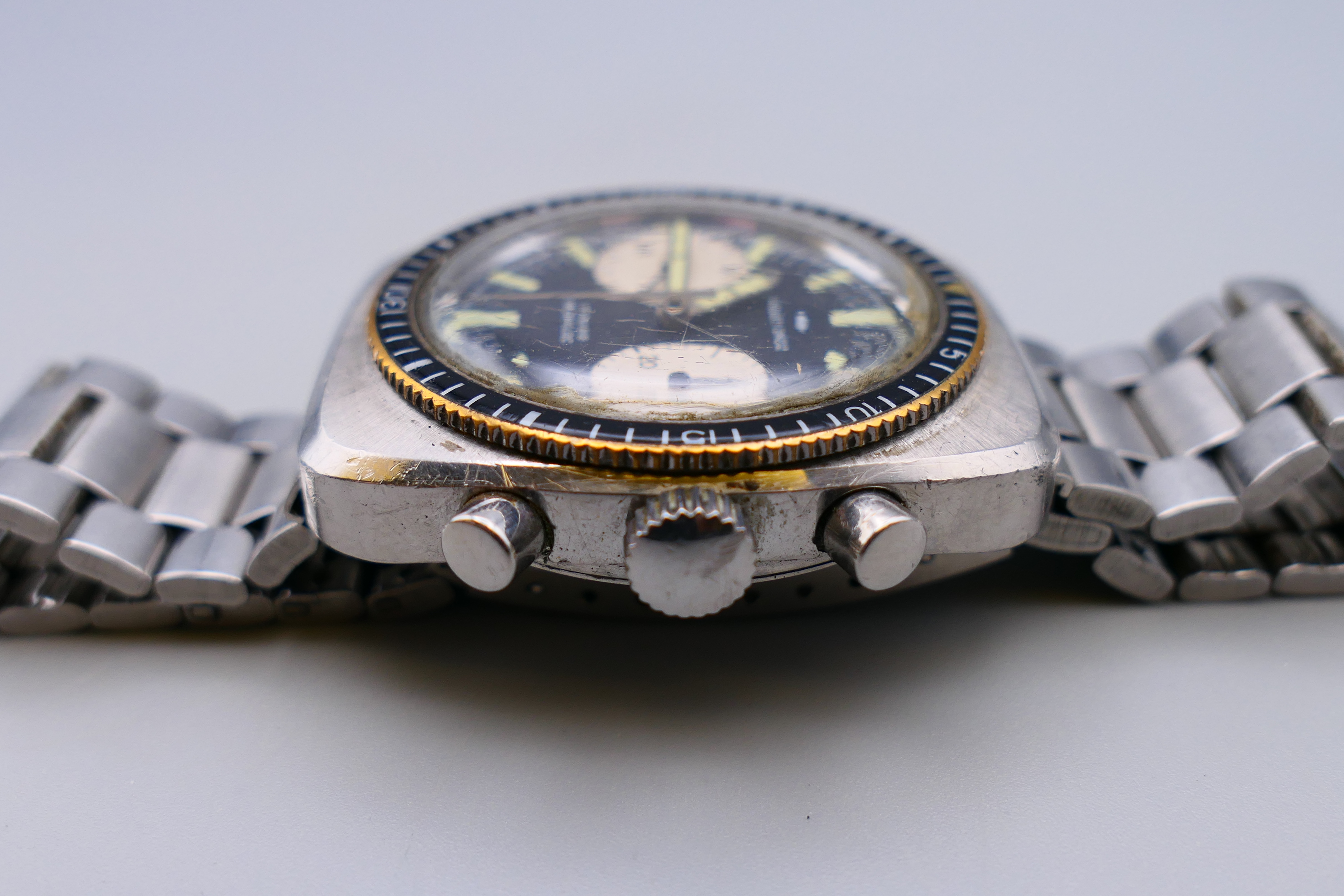A Jaquet-Droz gentleman's wristwatch. 4 cm wide. - Bild 2 aus 4