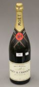 A Jeroboam of Moet and Chandon Brut Imperial Champagne.