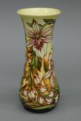 A Moorcroft Sunderland vase. 20 cm high.