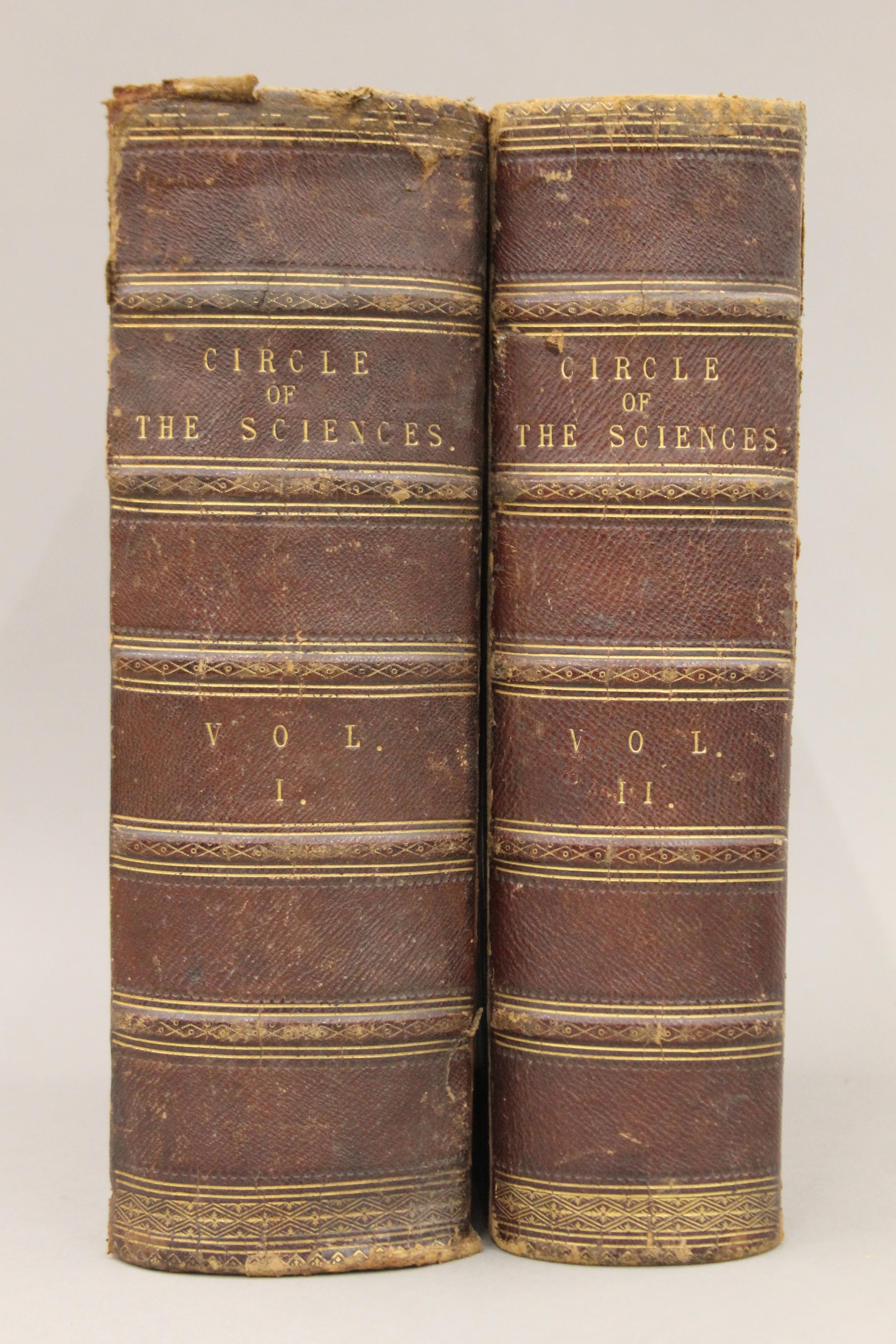 The Circle of the Sciences by Henry Lord Brougham, volumes 1 and 2; together with a Victorian Bible. - Image 3 of 6